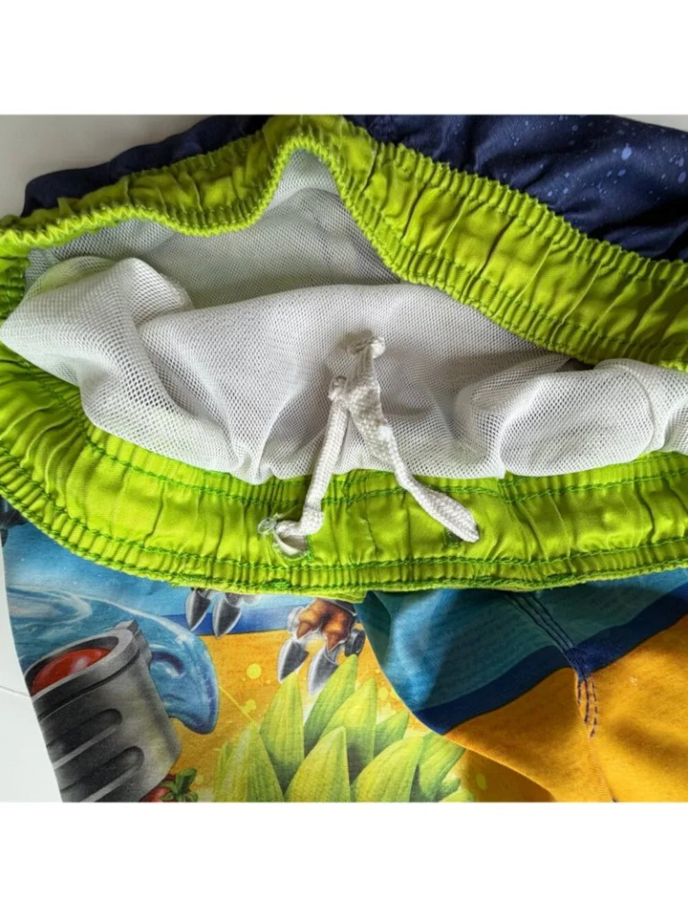 Skylanders Boys Swim Trunks Shorts Sz S 6/7